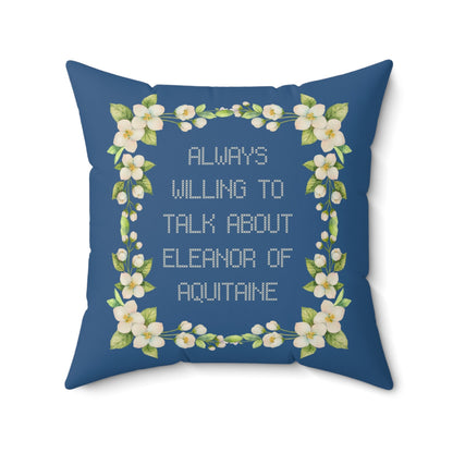 Pillow: Eleanor of Aquitaine