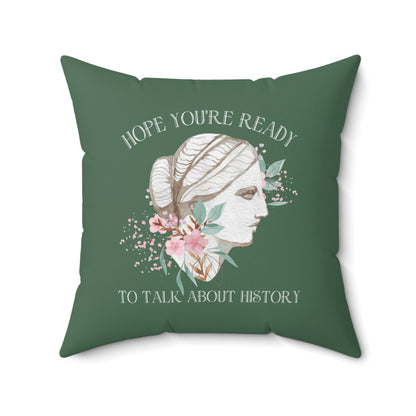 Pillow for History Lover