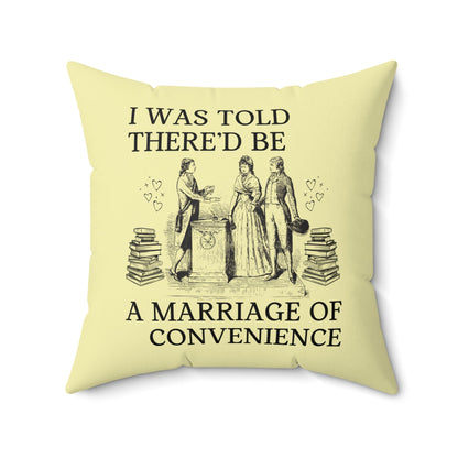 Pillow Marriage of Convenience