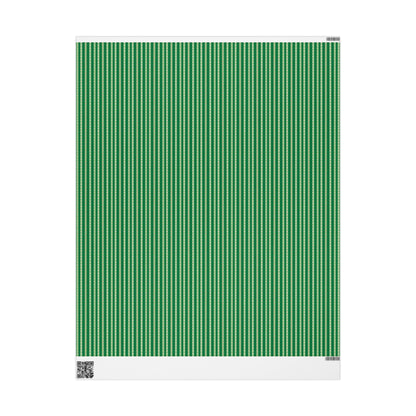 Pink and Green Christmas Wrapping Paper