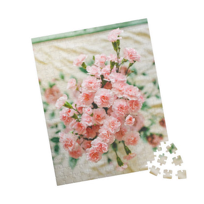 Pink Carnation Flower Puzzle