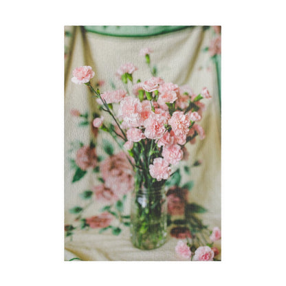 Pink Carnation Flower Puzzle