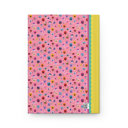 Pink Floral Notebook