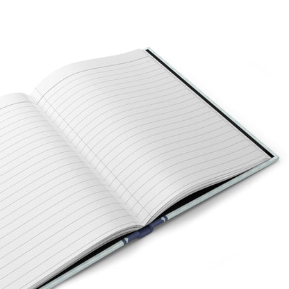 Plaid Notebook: Light Blue