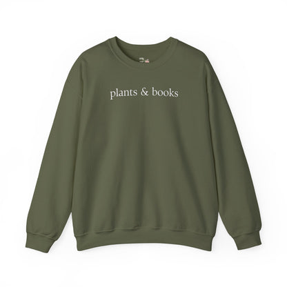 Plants and Books Sweatshirt