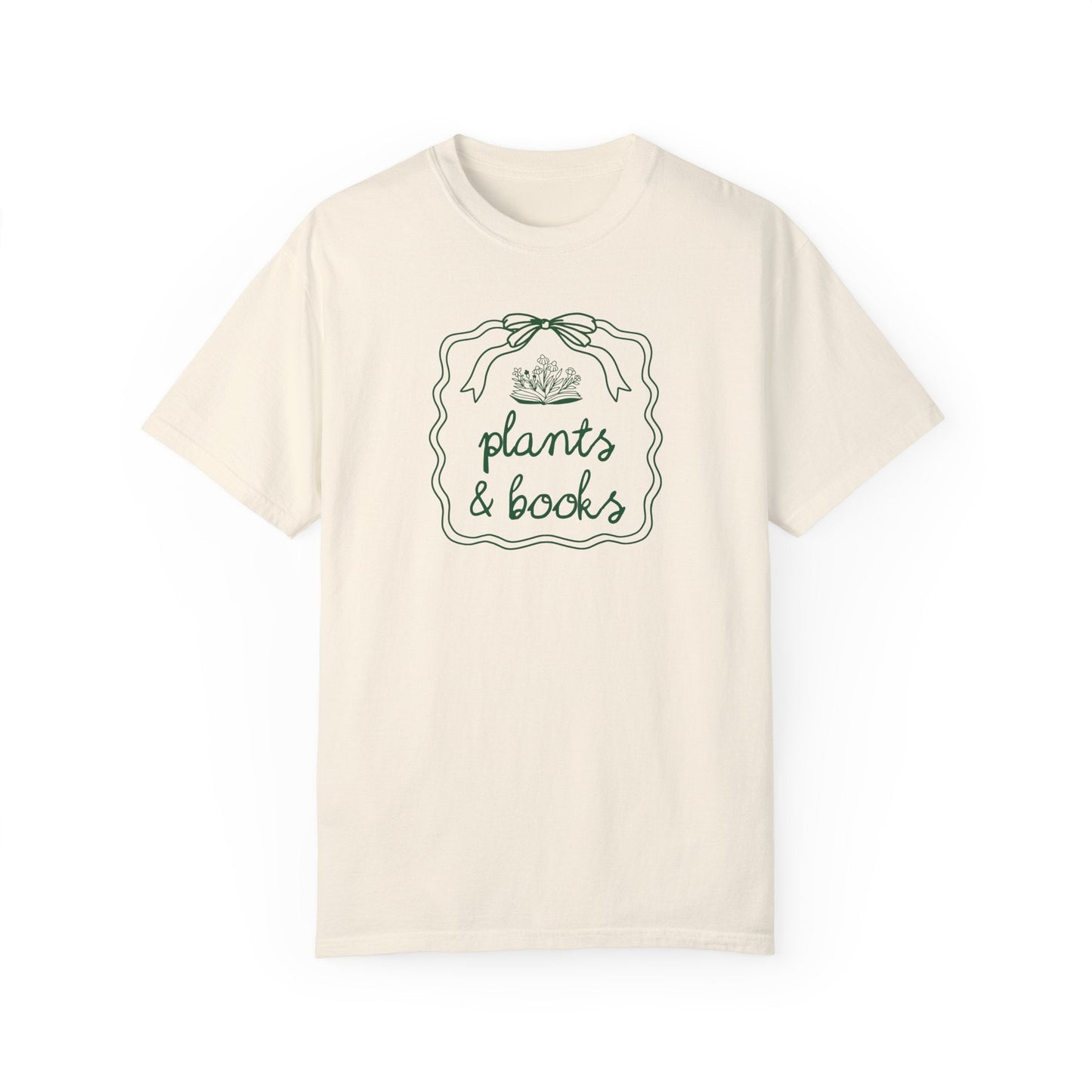 Plants and Books Tee Shirt