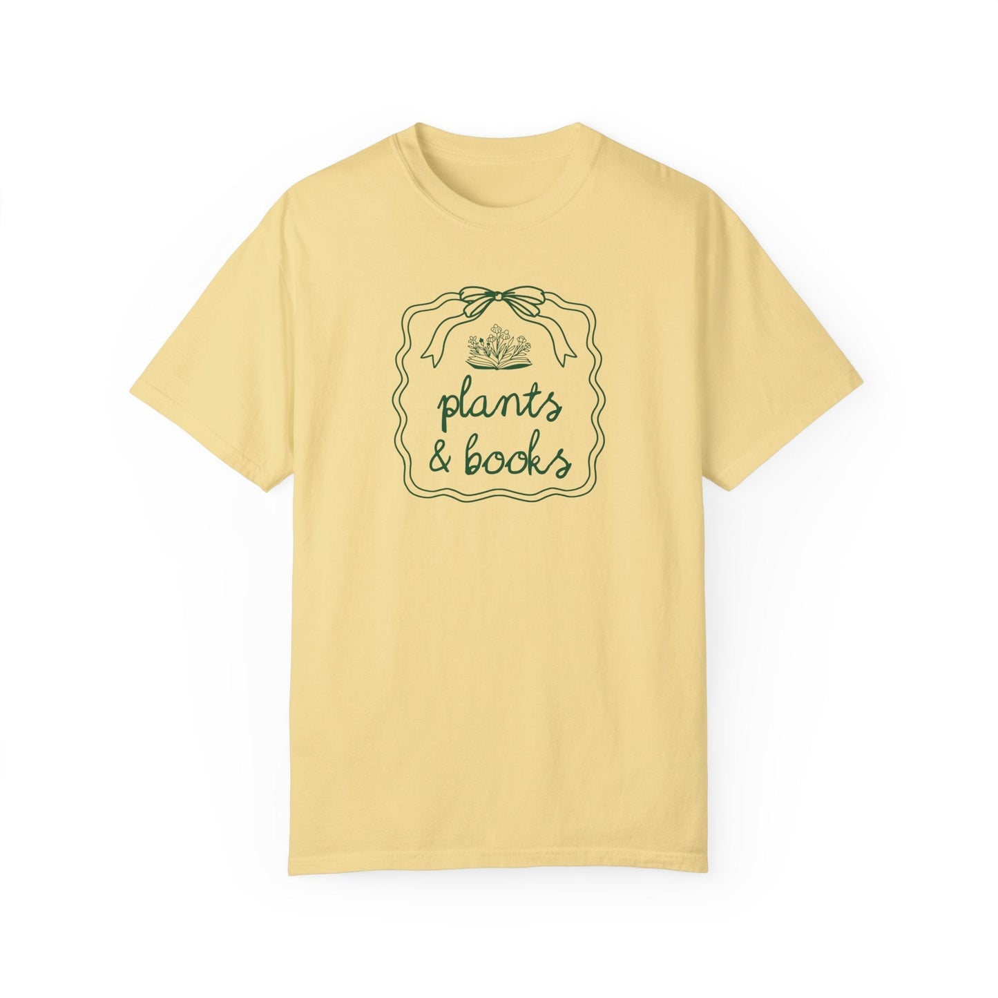 Plants and Books Tee Shirt