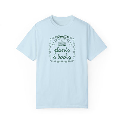 Plants and Books Tee Shirt
