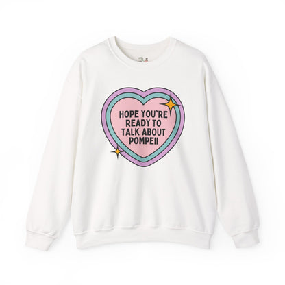 Pompeii Ancient Roman History Sweatshirt