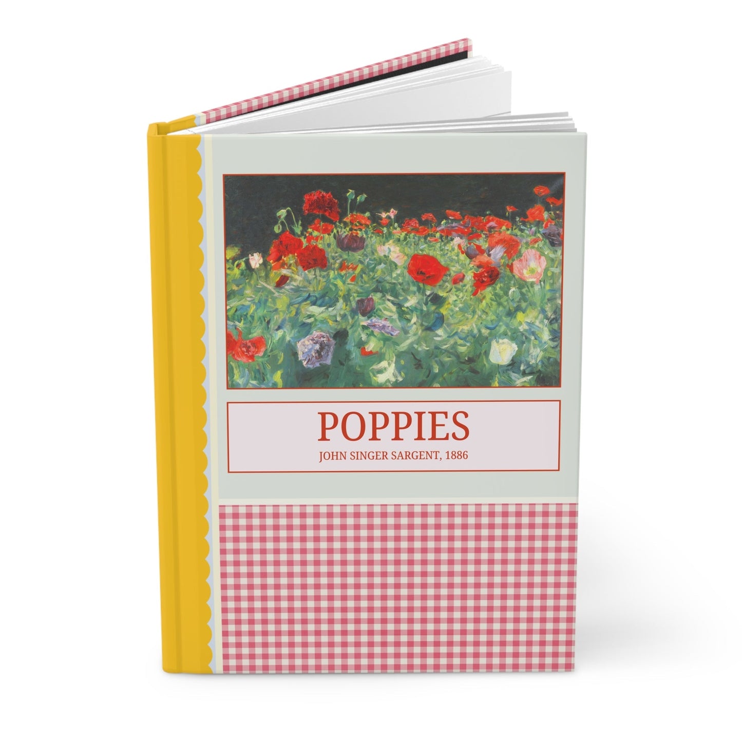 Poppies by Sargent Notebook