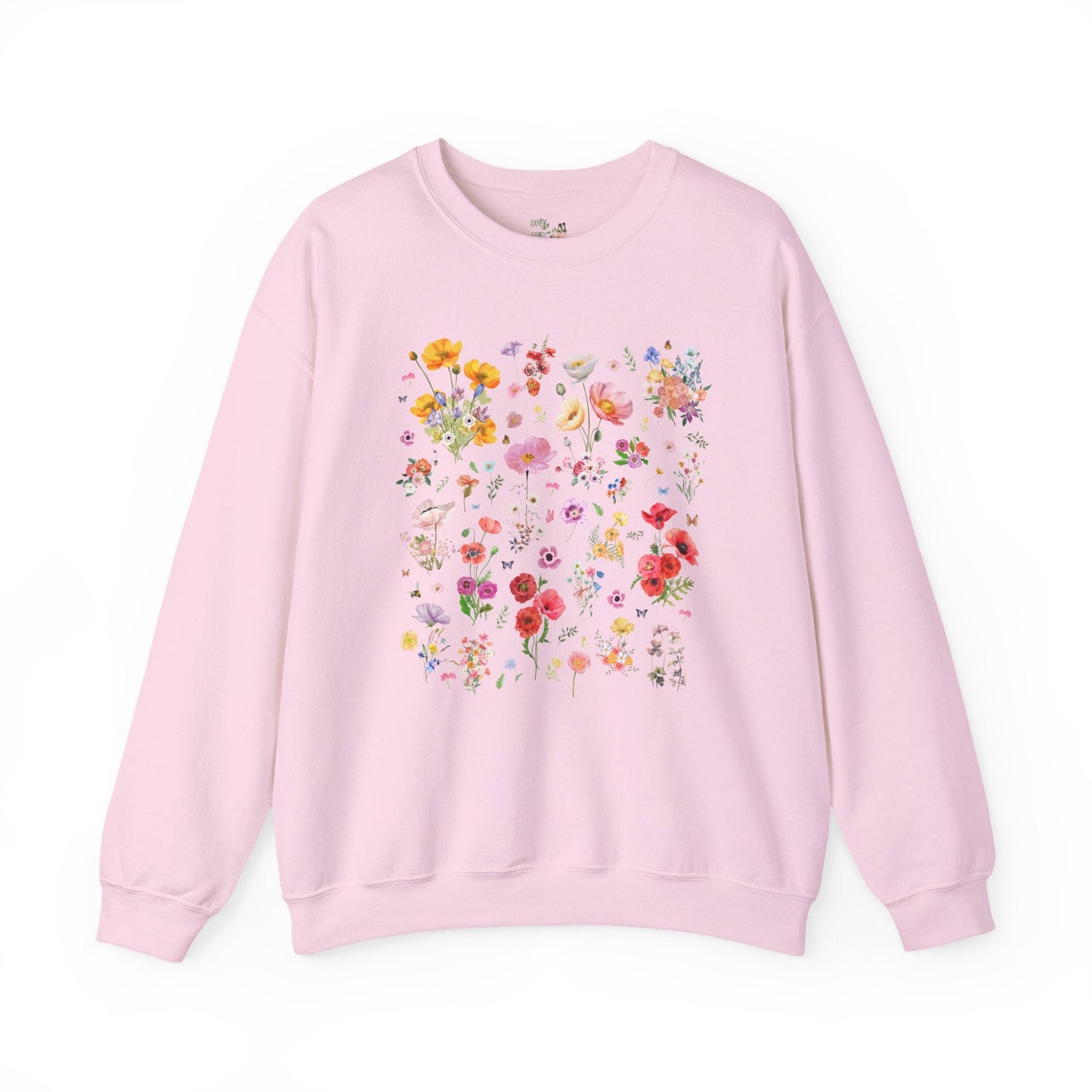 Poppy Flower Sweatshirt for Mom Who Loves Flowers