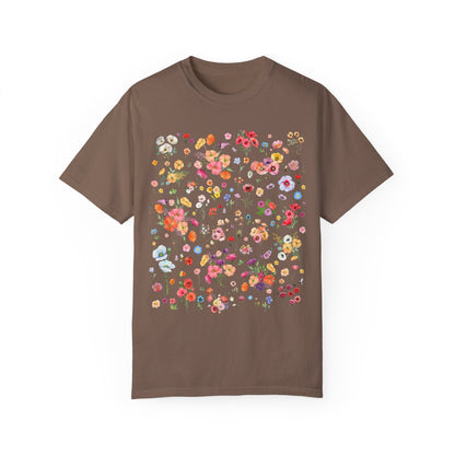 Poppy Flower Tee Shirt