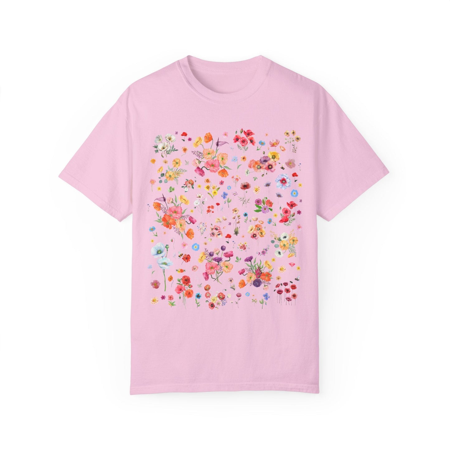 Poppy Flower Tee Shirt
