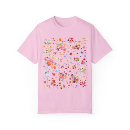 Poppy Flower Tee Shirt