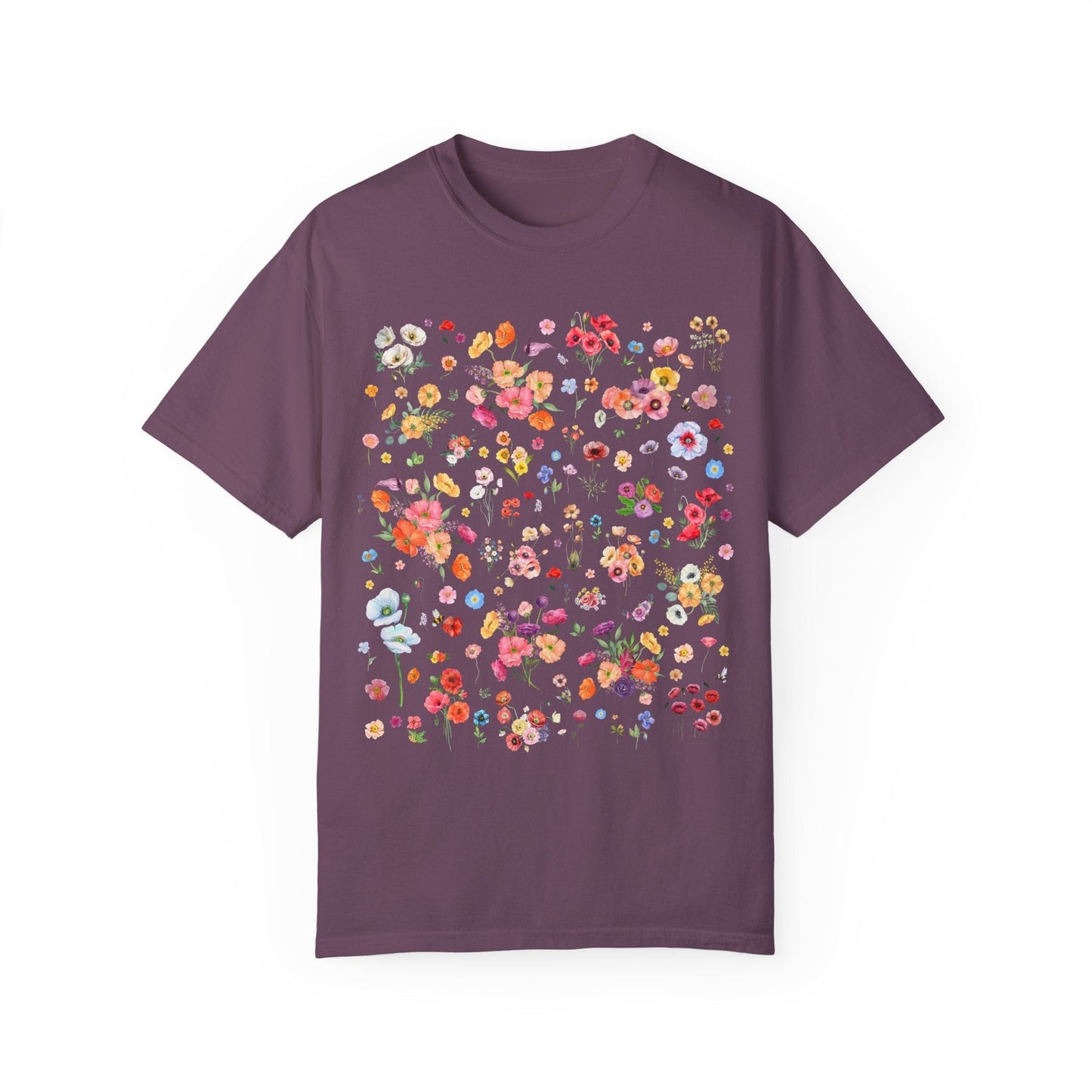 Poppy Flower Tee Shirt