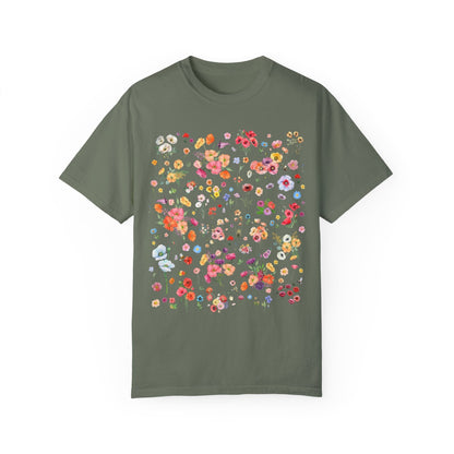 Poppy Flower Tee Shirt