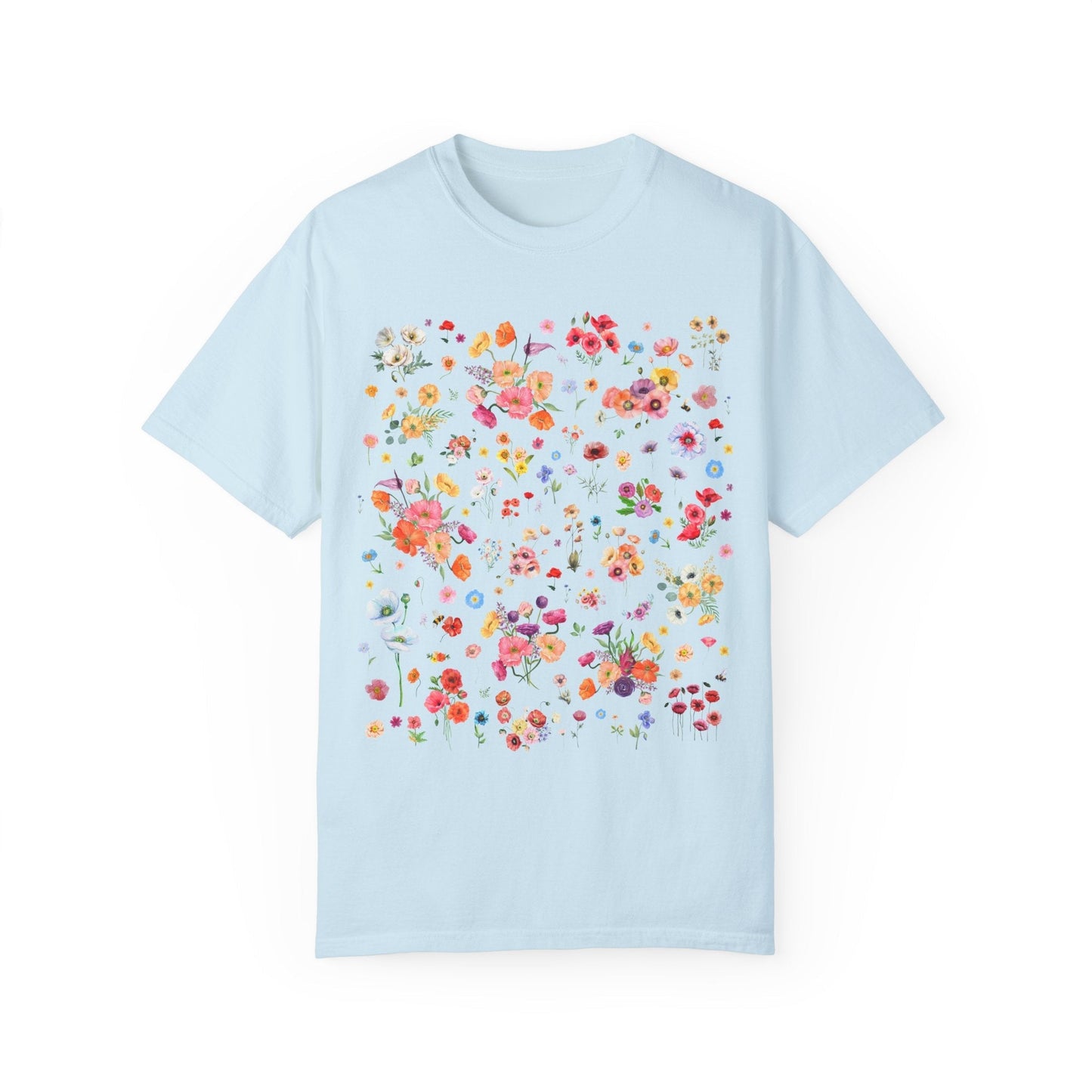 Poppy Flower Tee Shirt