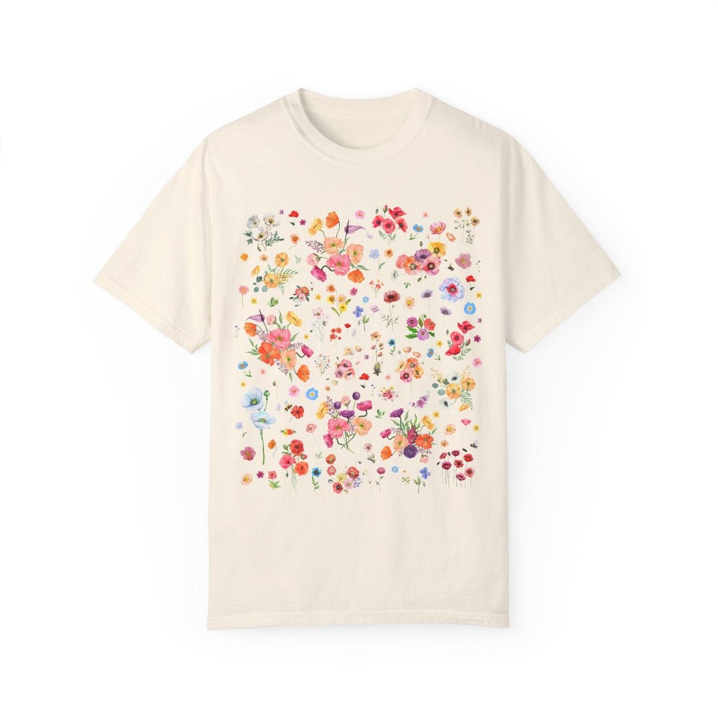 Poppy Flower Tee Shirt
