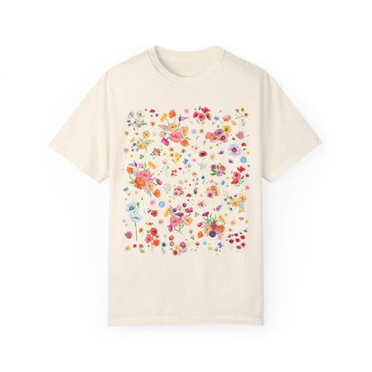 Poppy Flower Tee Shirt