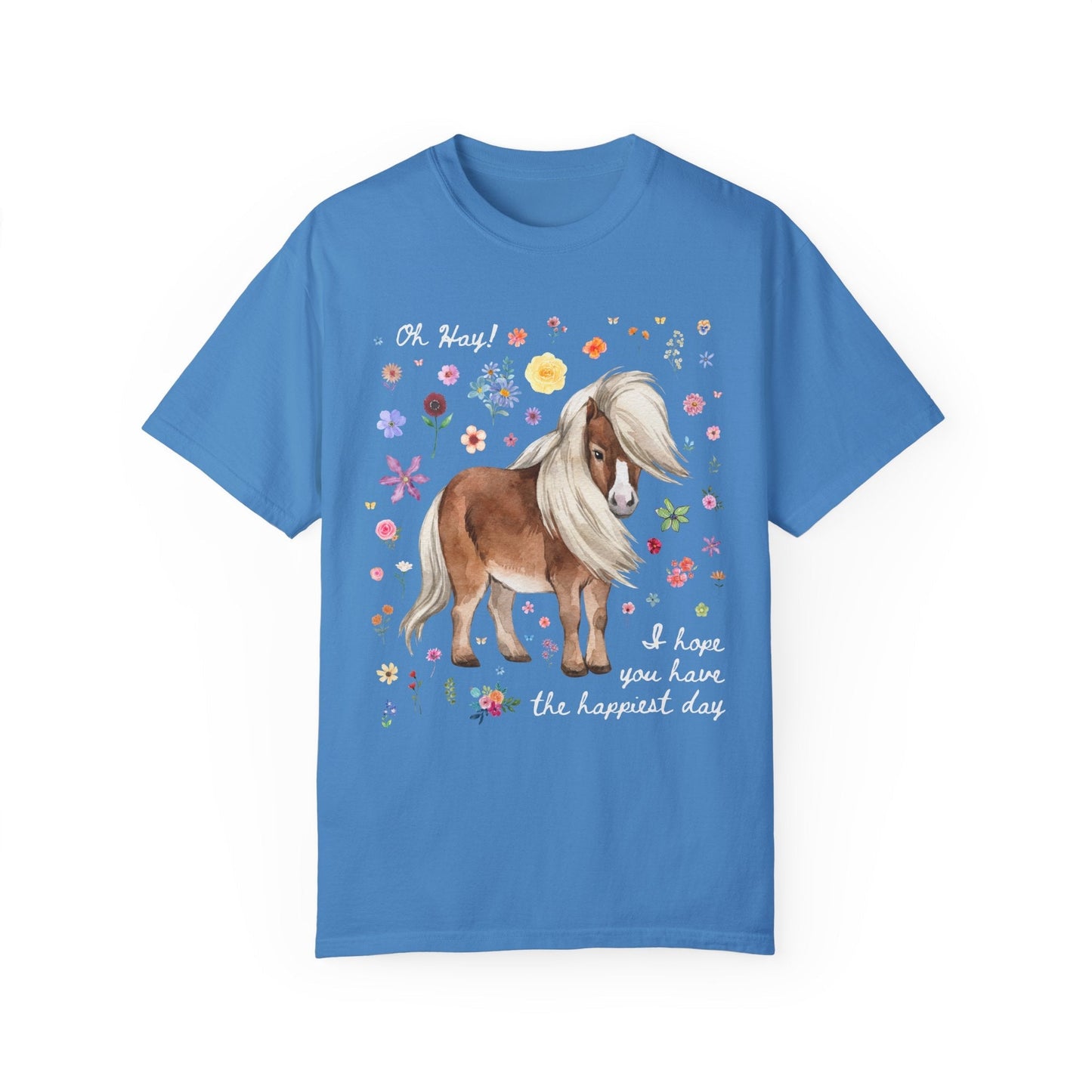 Positive Affirmation Tee with Mini Horse