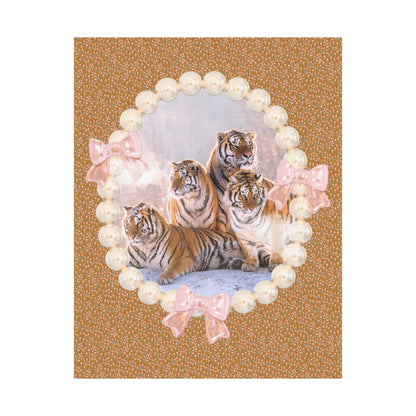 Poster: Tigers in Snow