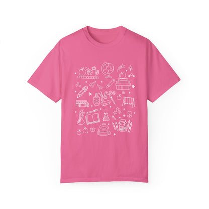 Preppy Back To School Teacher Tee