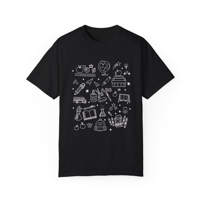 Preppy Back To School Teacher Tee