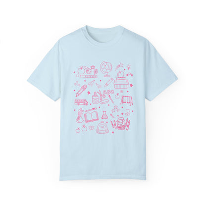 Preppy Back To School Teacher Tee
