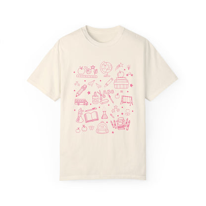 Preppy Back To School Teacher Tee