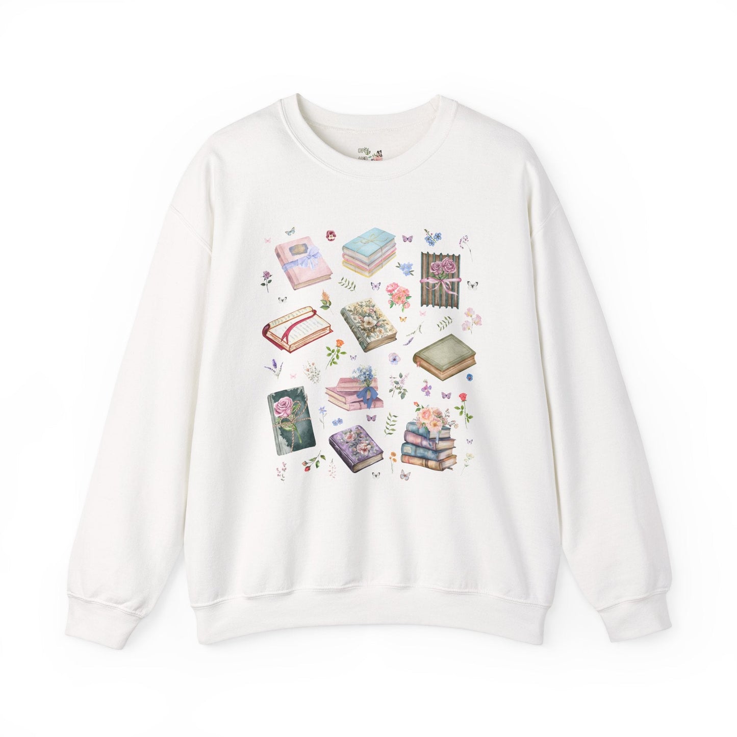 Pressed Flower Bookish Sweatshirt
