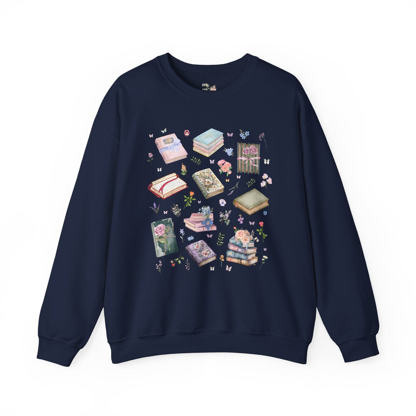 Pressed Flower Bookish Sweatshirt
