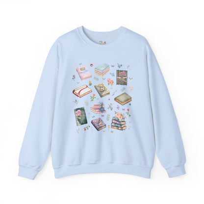 Pressed Flower Bookish Sweatshirt
