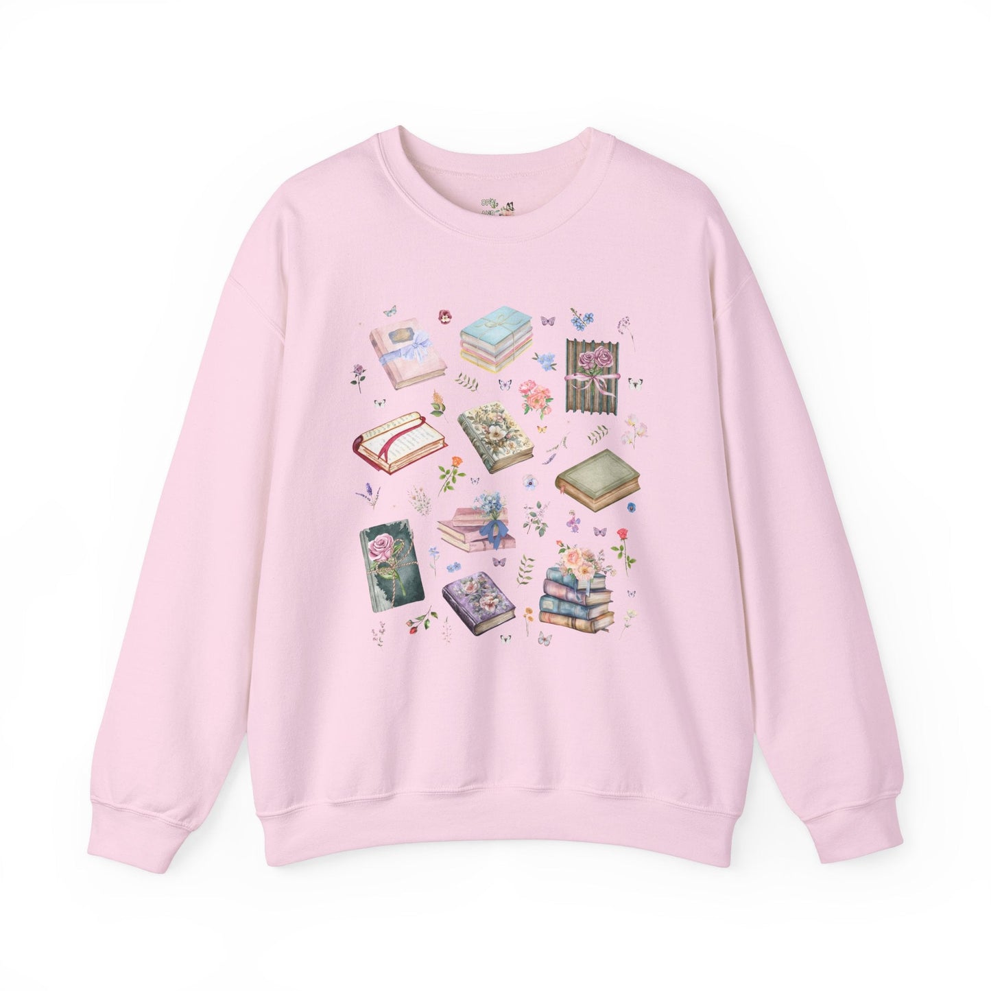 Pressed Flower Bookish Sweatshirt
