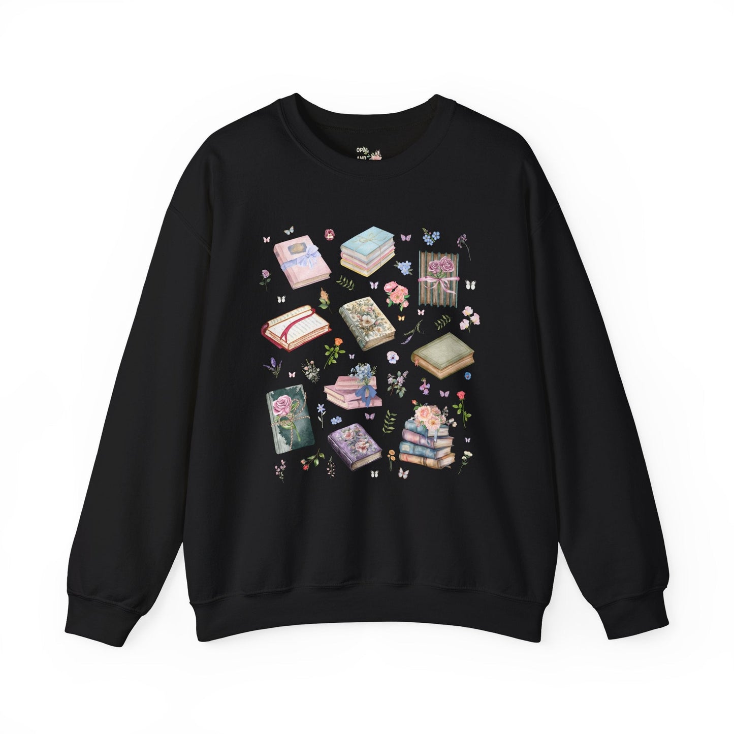 Pressed Flower Bookish Sweatshirt