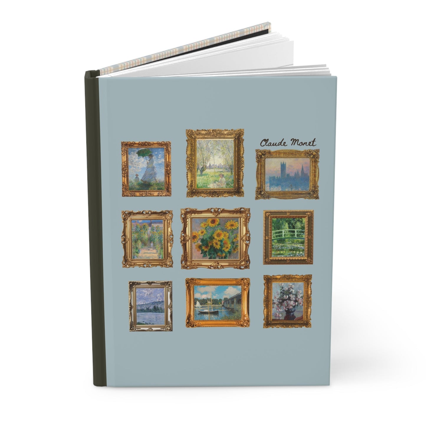 Claude Monet Framed Gallery Notebook