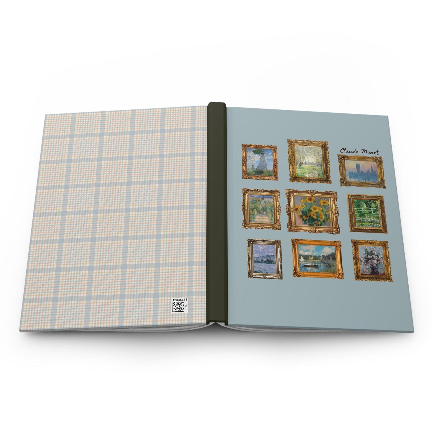 Claude Monet Framed Gallery Notebook