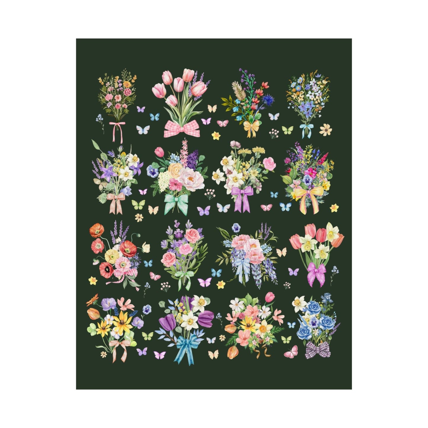 Pretty Wildflower Poster
