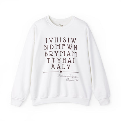 Pride and Prejudice Sweatshirt