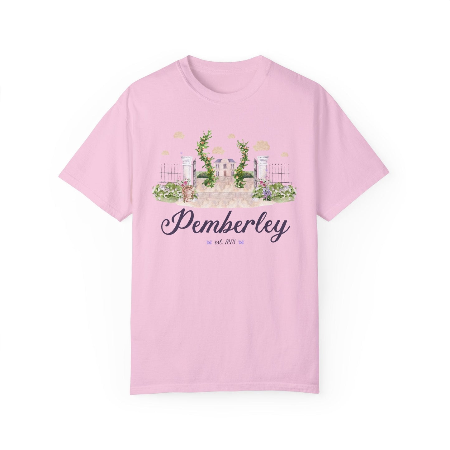 Pride and Prejudice Tee Shirt: Pemberley 1813