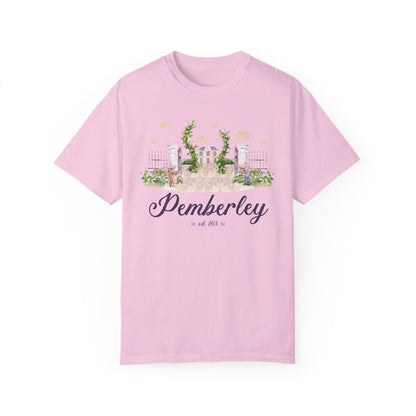 Pride and Prejudice Tee Shirt: Pemberley 1813