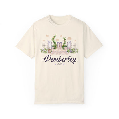 Pride and Prejudice Tee Shirt: Pemberley 1813