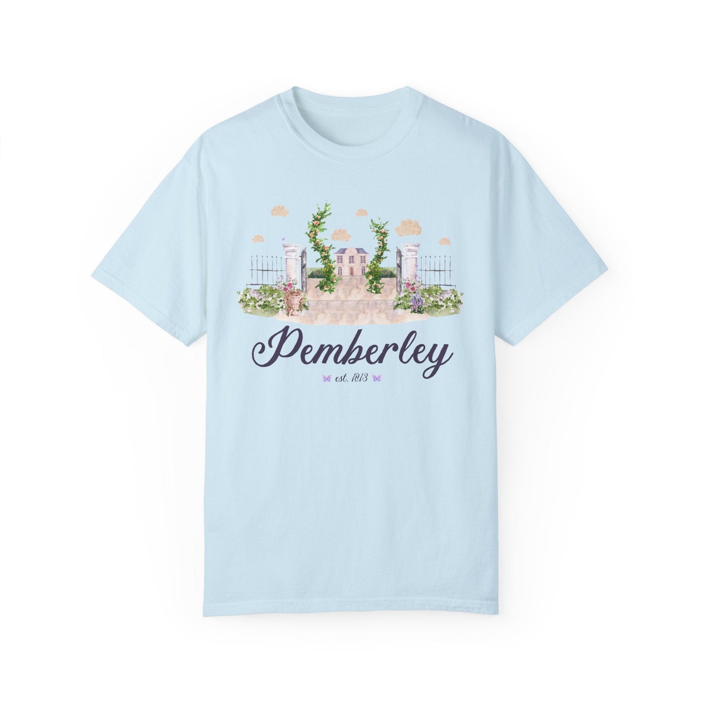 Pride and Prejudice Tee Shirt: Pemberley 1813