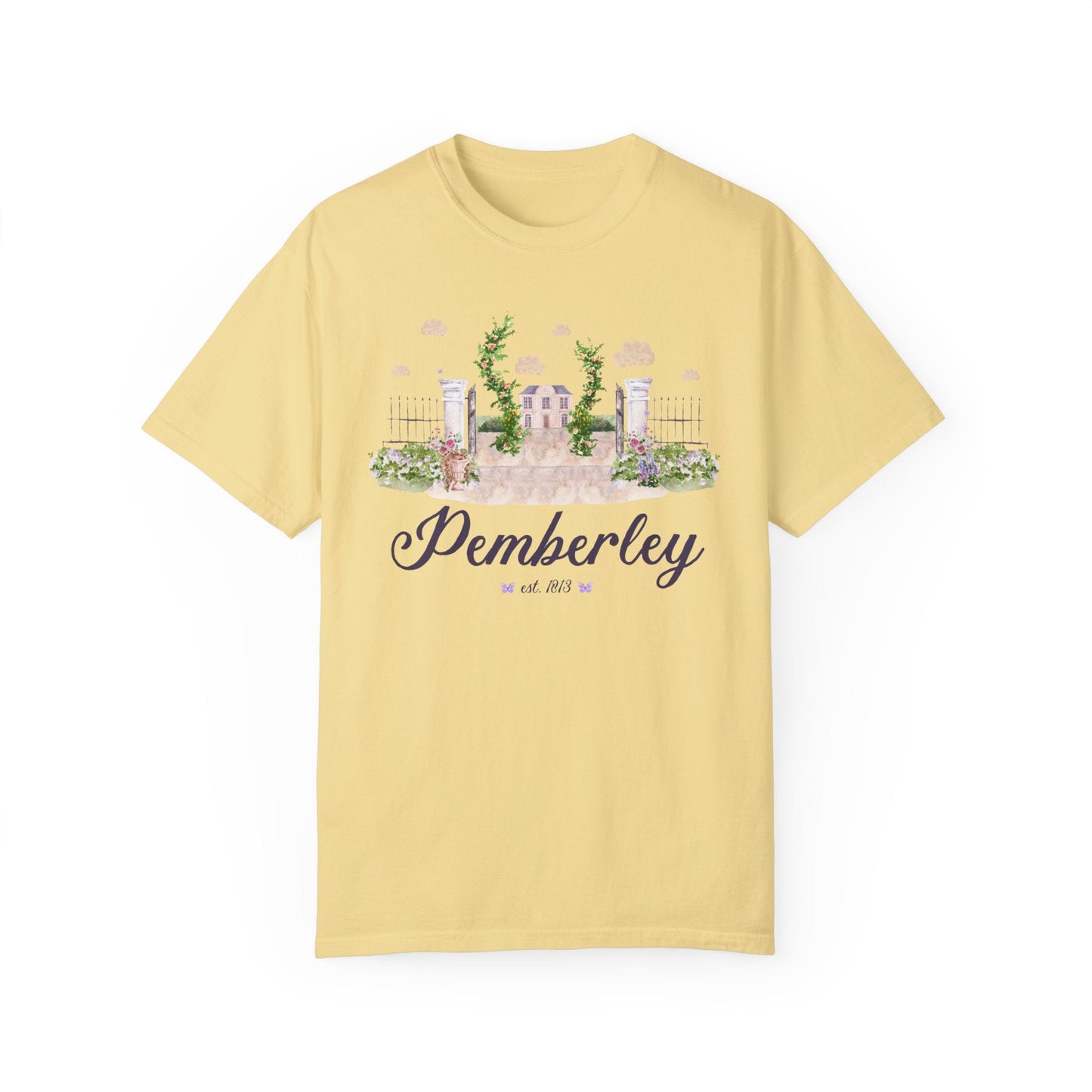 Pride and Prejudice Tee Shirt: Pemberley 1813