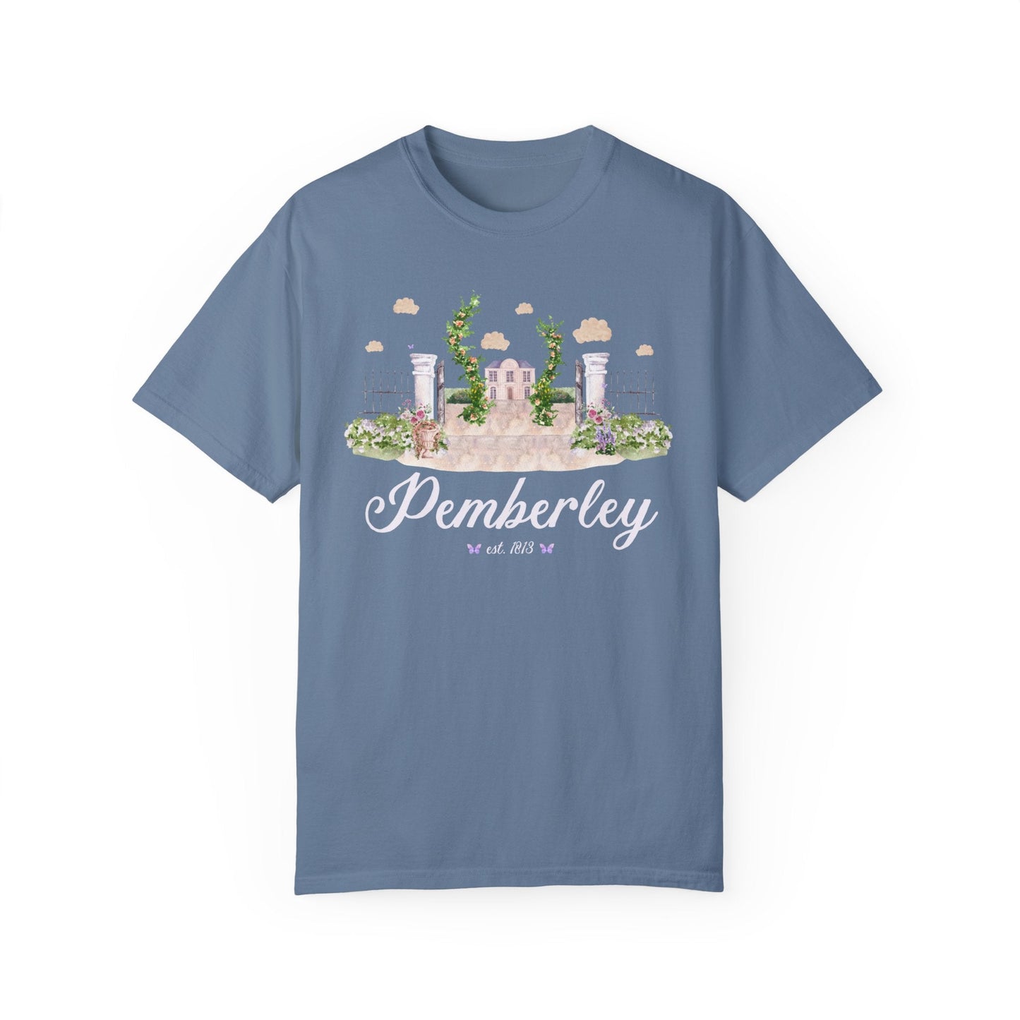 Pride and Prejudice Tee Shirt: Pemberley 1813