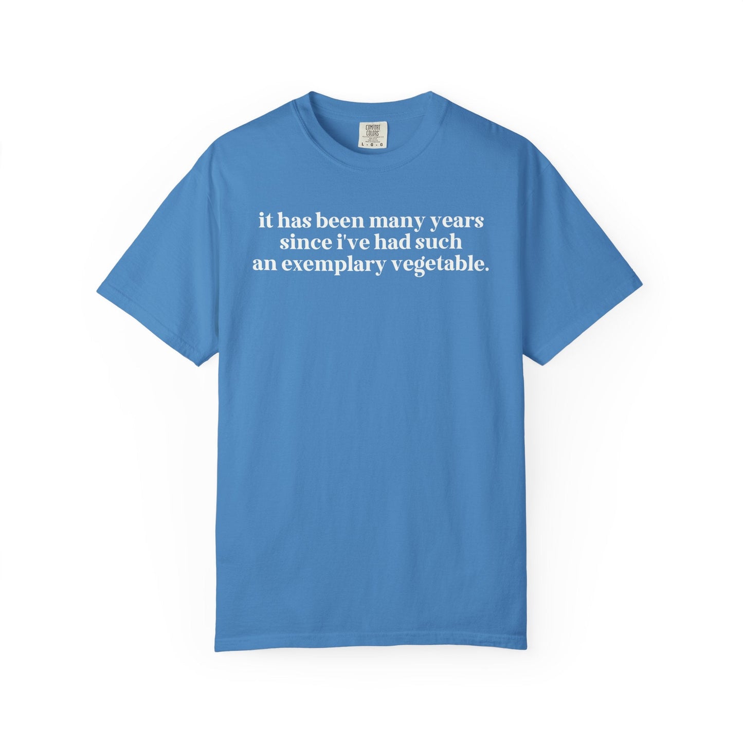 Pride and Prejudice Tee Shirt: Exemplary Vegetable