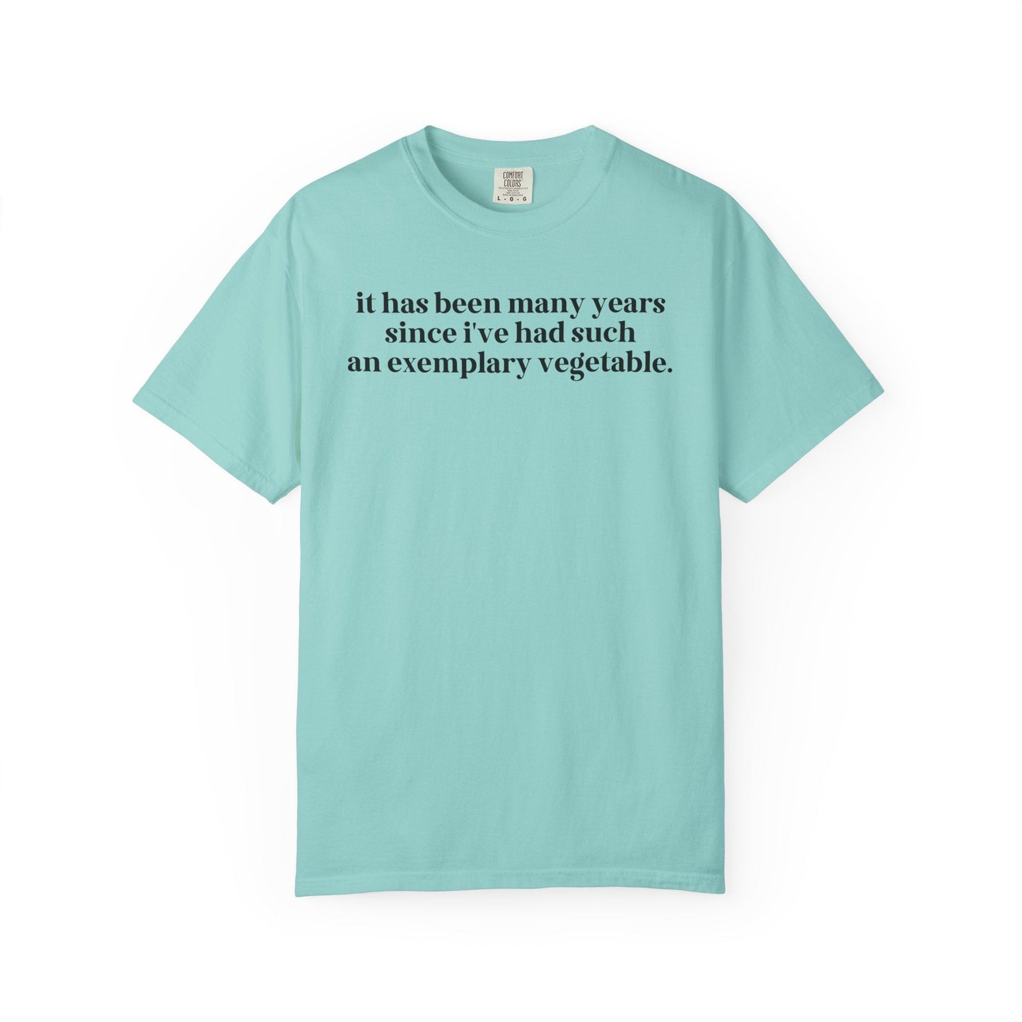 Pride and Prejudice Tee Shirt: Exemplary Vegetable