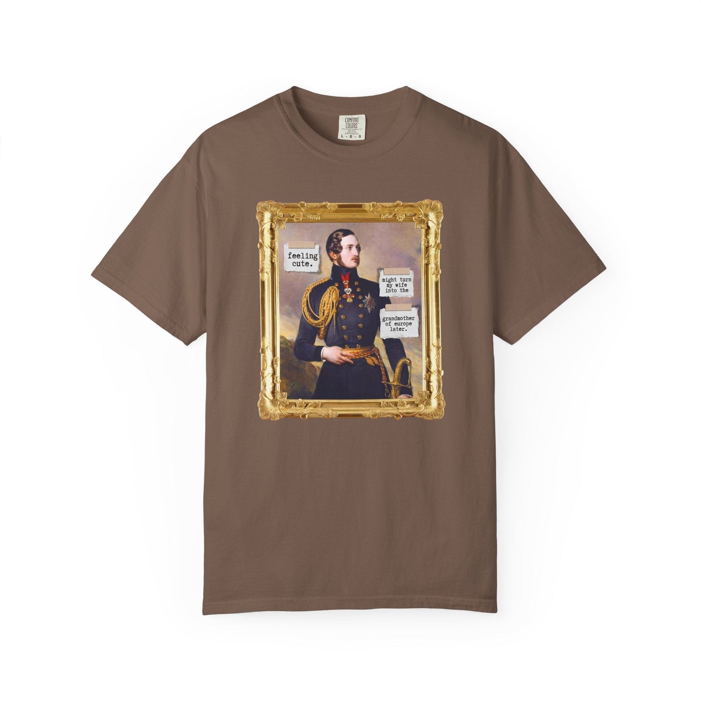 Prince Albert and Queen Victoria Art History Tee