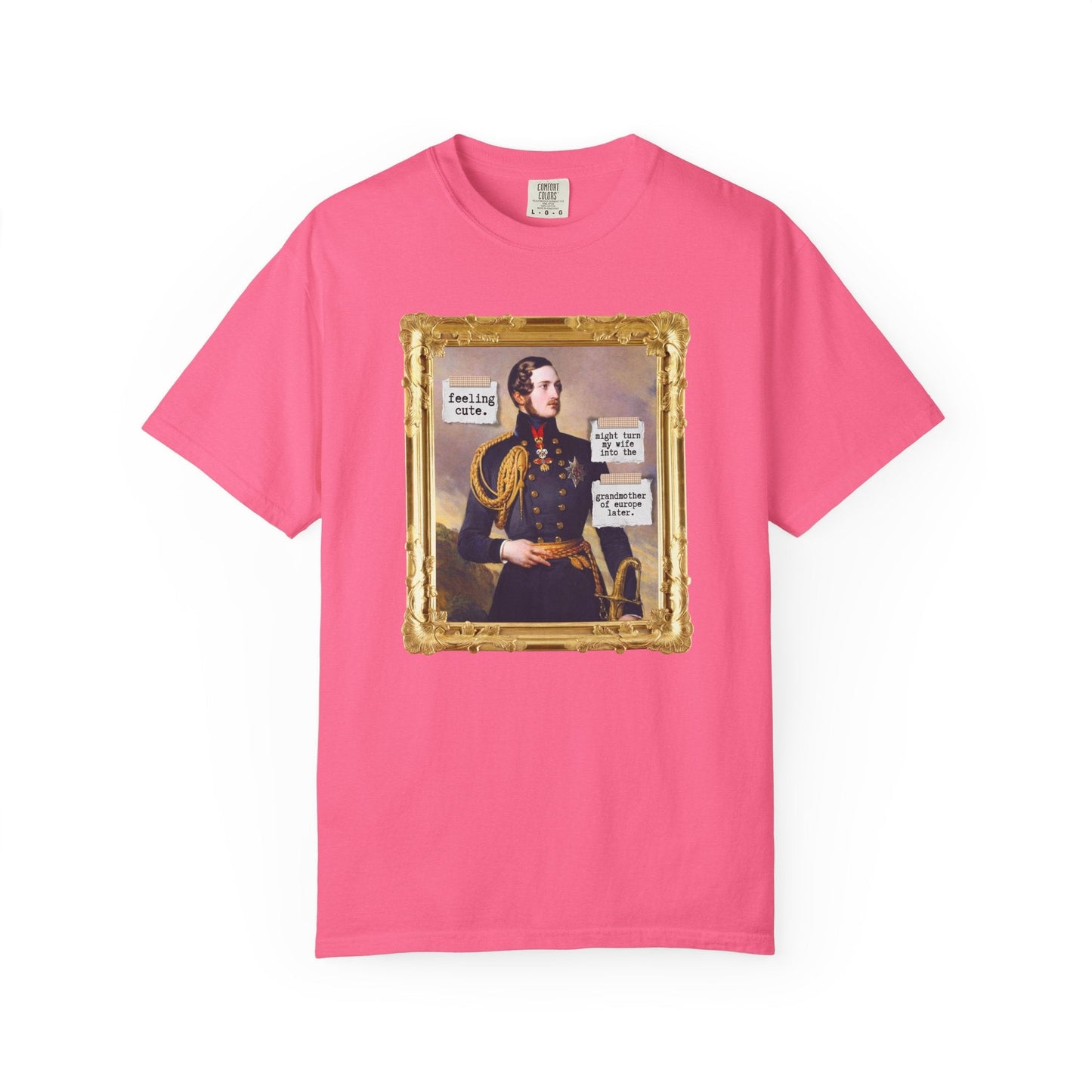 Prince Albert and Queen Victoria Art History Tee