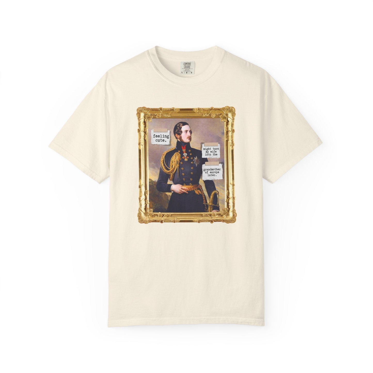 Prince Albert and Queen Victoria Art History Tee