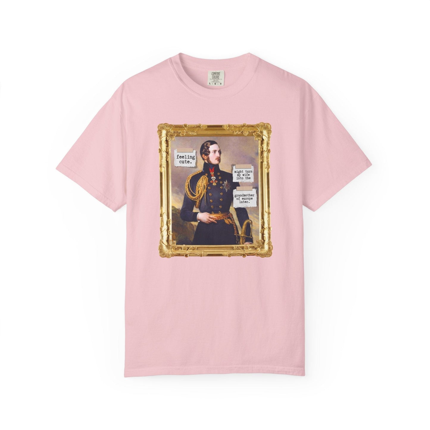 Prince Albert and Queen Victoria Art History Tee